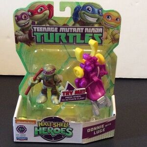 NIB Teenage Mutant Ninja Turtles Donnie with Luge